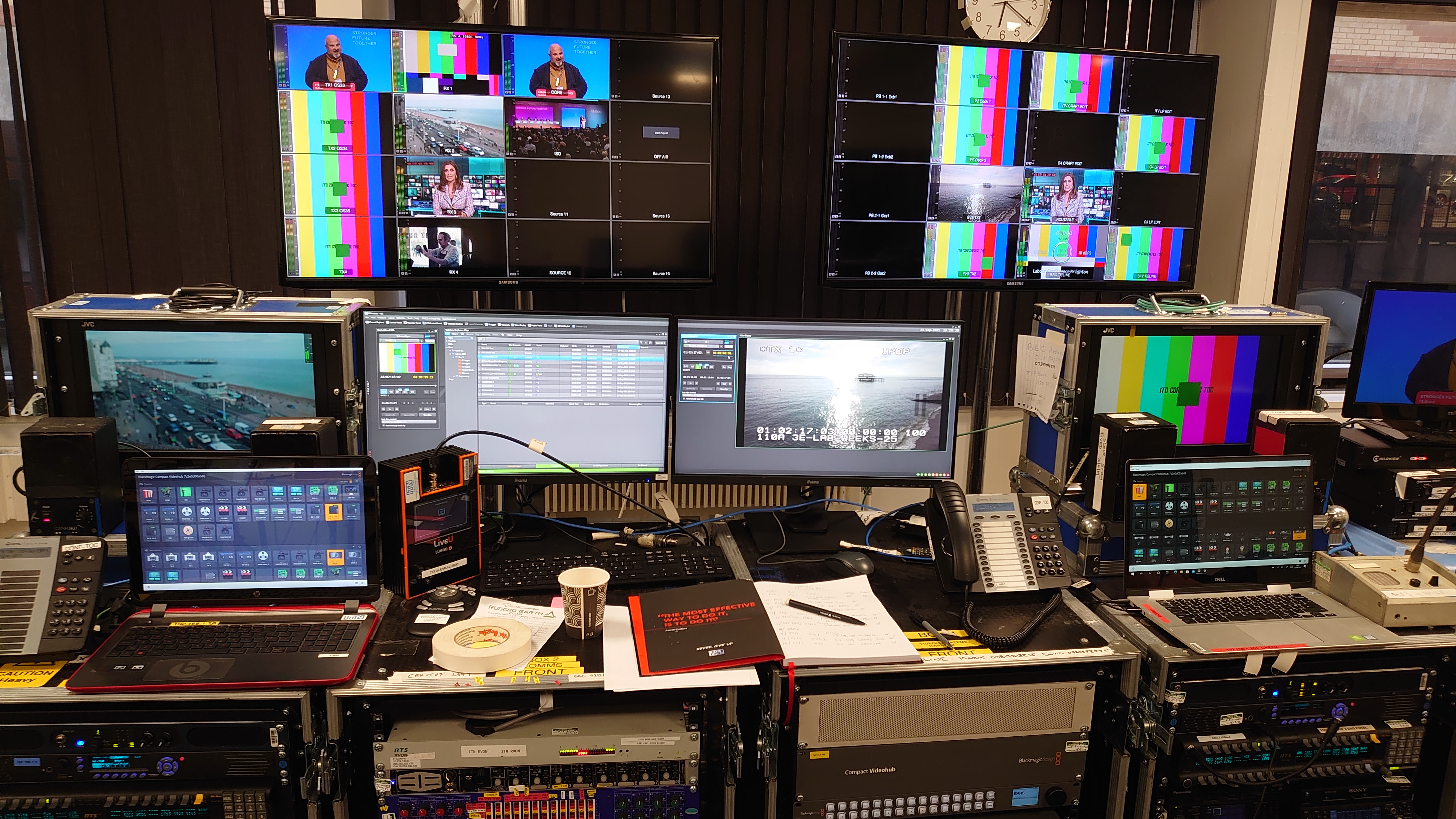 ITN Labour party conference Brighton